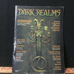 Dark Realm Magazine Volume 1 Issue 3 Rare Clean